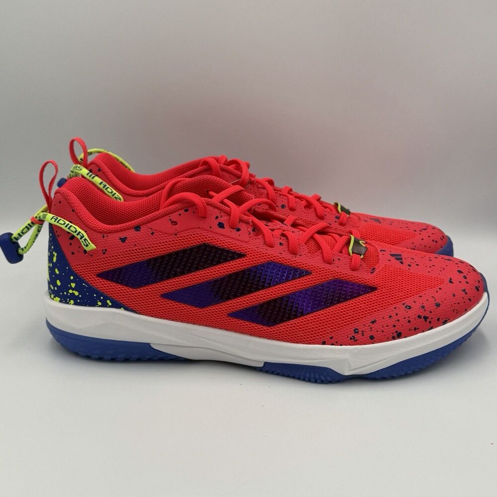 New Men's Size 13.5 Adidas Adizero Impact 2.0 Shades Turf Baseball Shoes JS2987